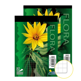 Blok A5 stvorcekovy 50l spirala