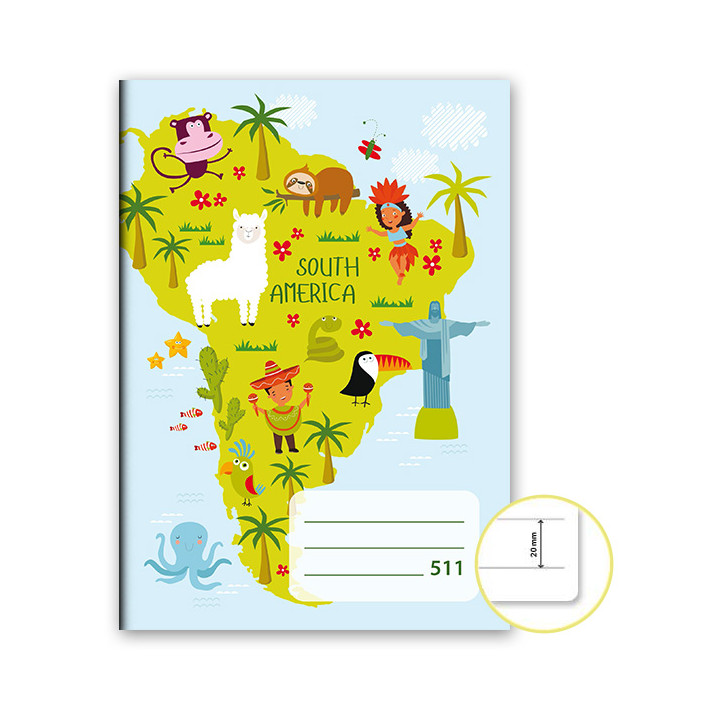 [TEST] Farebny papier A4 30l Antarktida TST-01207