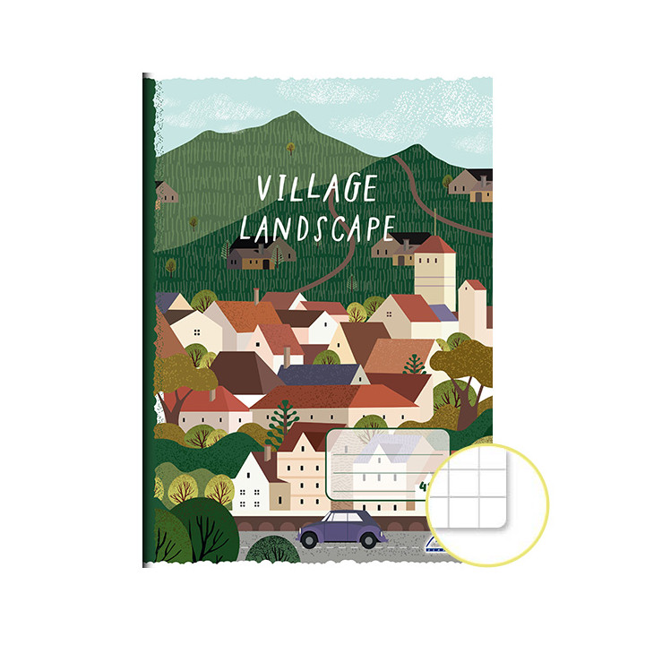 [TEST] Farebny papier A4 80l Village TST-02855