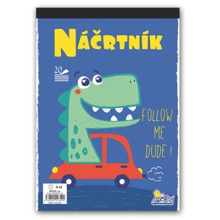 [TEST] Farebny papier A4 10l Dino TST-03431