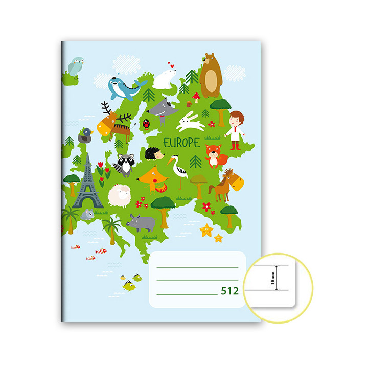 [TEST] Flip chart 40l Antarktida TST-04106